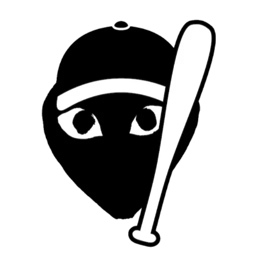icônes, icône du visage, tête de ninja, icône du masque, icon beauté du visage