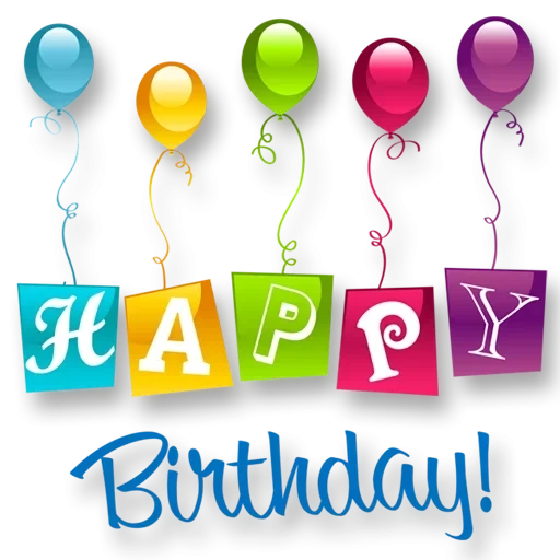 happy birthday, клипарт днем рождения, happy birthday wishes, happy birthday balloons, happy birthday прозрачном фоне