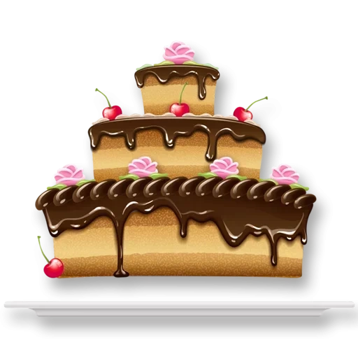 фон торт, торт клипарт, тортик вектор, тортик шоколадный, шоколадный торт день рождения