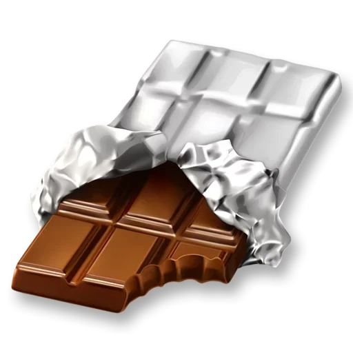 шоколадка, шоколадка белом фоне, шоколад прозрачном фоне, шоколадный батончик 3 d, шоколадка прозрачном фоне