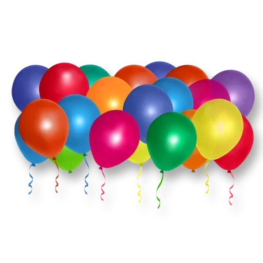 шары цветные, гелиевые шары, шарики белом фоне, воздушные шары днем рождения, happy birthday воздушные шары прозрачном фоне