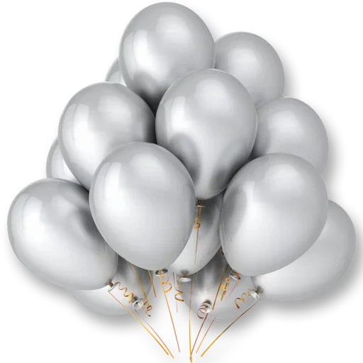 шары серебро, хром серебро шары, воздушные шары хром, белые воздушные шары, шары серебро металлик