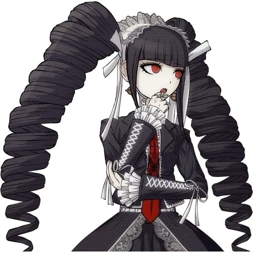 селестия люденберг, celestia ludenberg, селестия люденберг спрайты, danganronpa v3 killing harmony, danganronpa trigger happy havoc