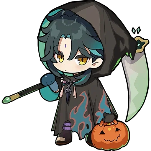 chibi, yae miko, xiao chibi, gacha life amino, karakter anime