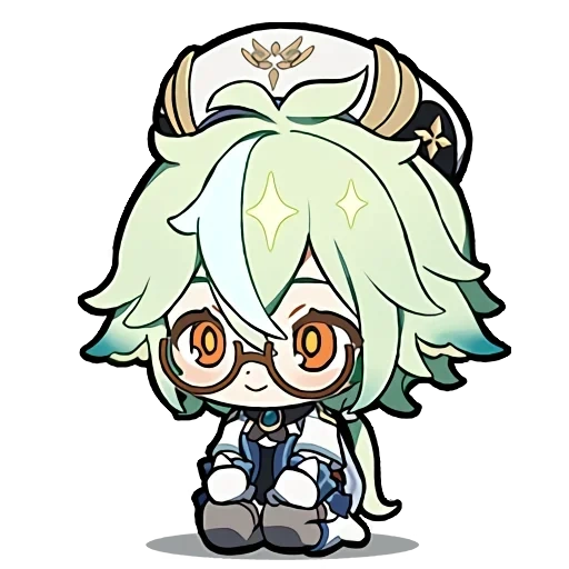 chibi, chibi genshin, genshin chibi, demônios de goetia, impacto de genshin