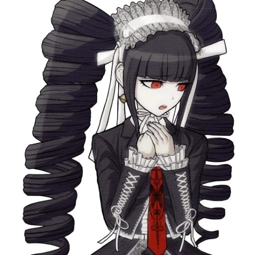 celestia ludenberg, membagi celestia ludenberg, danganronpa celestia ludenberg, danganronpa trigger happy havoc, dangganronpa celestia ludenberg spit