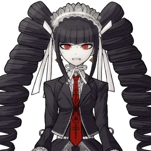 celestia ludenberg, celestia ludenberg, kirigiri san danganronpa, danganronpa v3 killing harmony, danganronpa gatilho feliz estrago