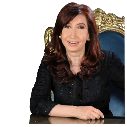 kirschner, giovane donna, presidente dell'argentina, christina fernandez de kirschner