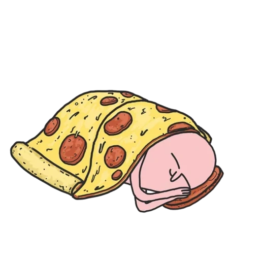пицца, pizza, кусок пиццы, кусок пиццы рисунок, маленький кусочек пиццы
