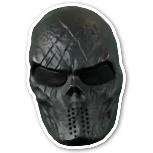 cráneo de máscara, la máscara del castigo, máscara táctica, el cráneo de la máscara es hierro, máscara de paintball original