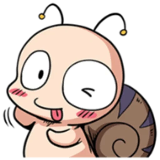 chibi, anime, chibi snail, sessage snail