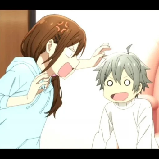foto, yukina hiro, personagens de anime, capturas de tela de anime horimiy, shota eater capítulo 1 kyoudai no kankei sibling relationship