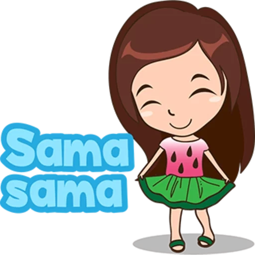 cewek-cewek, clipart, gadis kartun