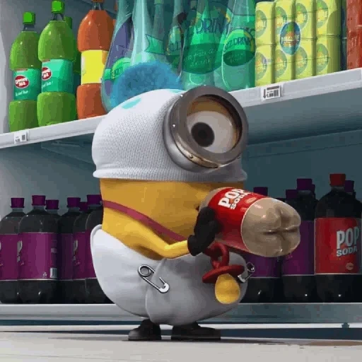 menjijikan, minion, mignon karl, supermarket minion, supermarket supermarket jelek 2010