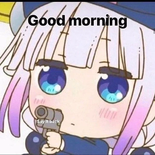 meme anime, kanna kamui, emoji anime, anime canna kamui, perselisihan emoji anime