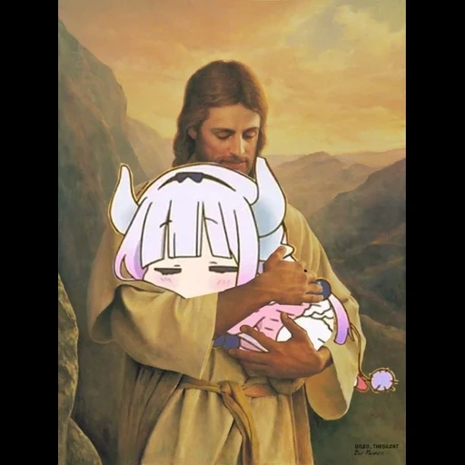 jesus, kobayashi, jesus cristo, kobayashi san chi, kobayashi san chi sem empregada