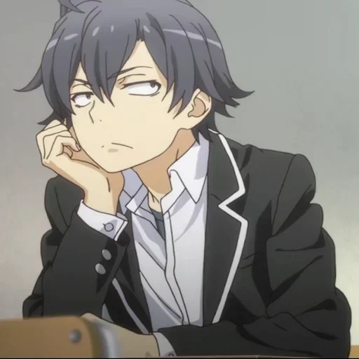 animação oregalu, oito lados do vale, hikigaya hachiman, animação de oito lados de hikigaya, yahari ore no seishun love comedy wa machigatteiru