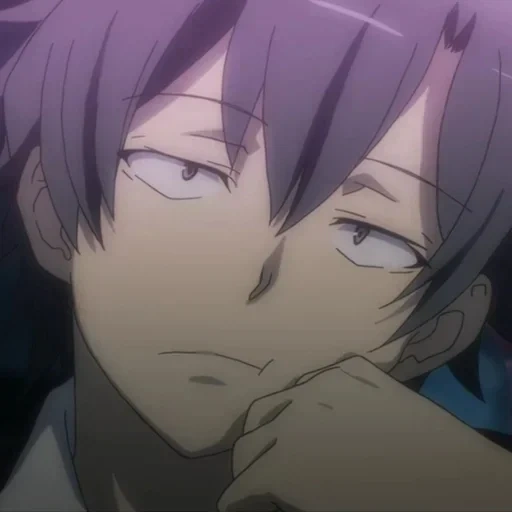 hatiman, animação engraçada, personagem de anime, animação hikigaya hatiman, hikigaya hachiman tozuka saika