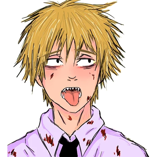 anime, kise ryota, personnages d'anime, chainsaw man art