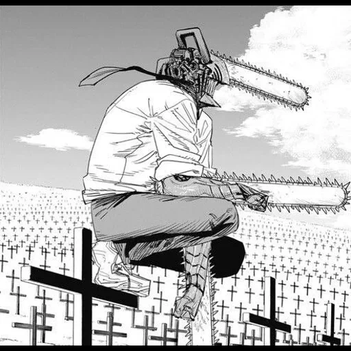 komik, diagram, chainsaw, chainsawman, chainsaw man