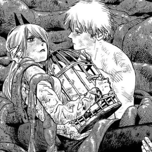 anime, manga, manga dorotoro, manga grant gini chan, manga saga sur vinland