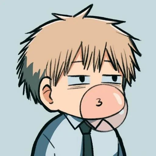 paquet, image, personnages d'anime, dessin de chibi usui