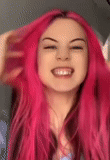 capelli, giovane donna, umano, anastasia shpigina, ashley smith con i capelli rosa