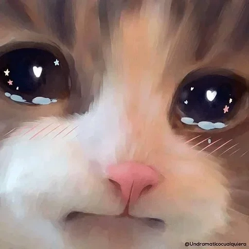seal, crying cat, lovely seal, sad cat, cute cat meme