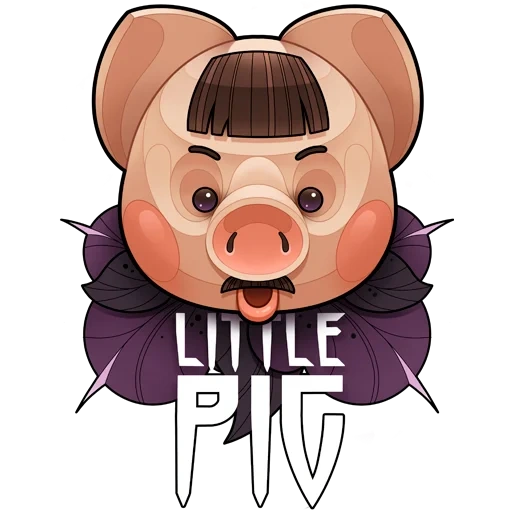 pig, piggy, pig's head, little pig