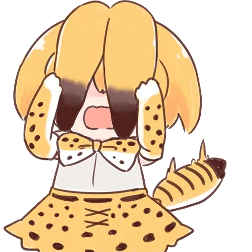 serval tian chibi, amis de servaux kémono, kemono friends serval chibi, serval kemono amis sugoi, serval kemono friends kill