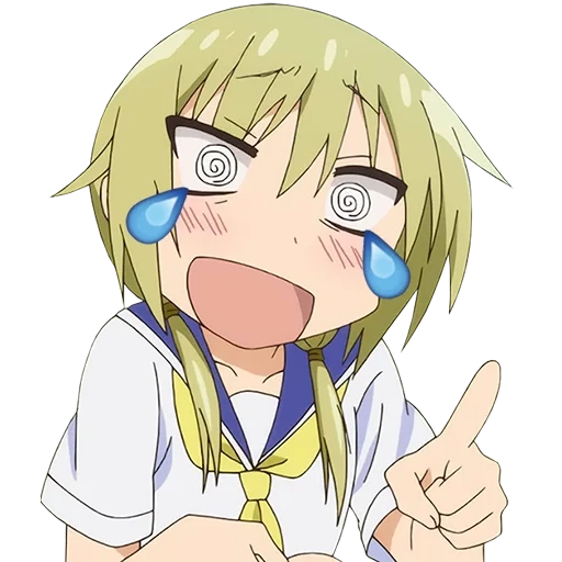 anime, yuyushiki, yuyushiki anime, anime blonde, anime characters