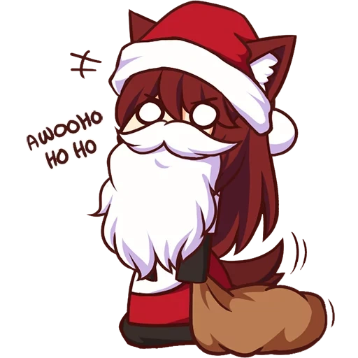 аниме милые, padoru нэдзуко, милый дед мороз, рафталия padoru, санта хипстер рисунки