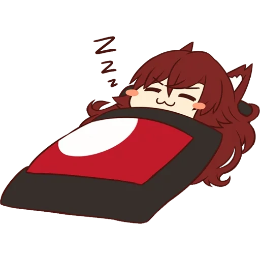 аниме, аниме чиби, аниме смешные, sleeping kagerou by wool, актёры ослеплённого города