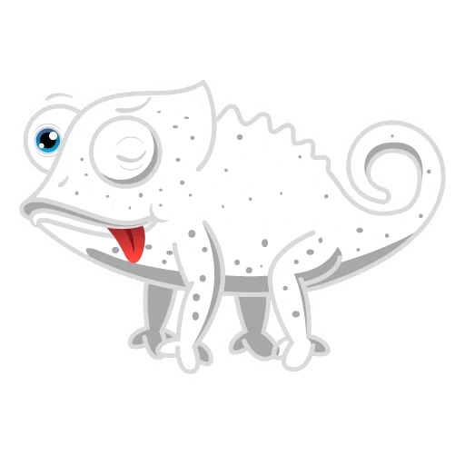 sticker chameleon, hameleon coloring, sticker chameleon telegram, shtosh chameleon sticker, chameleon drawing