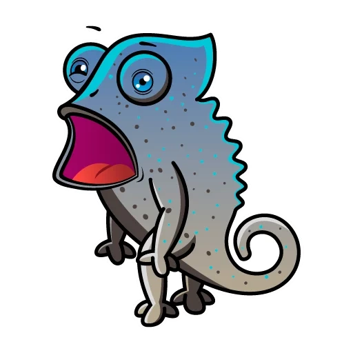 sticker chameleon, sticker chameleon telegram, stickers chameleon chams, telegram stickers, shtosh lameleon sticker