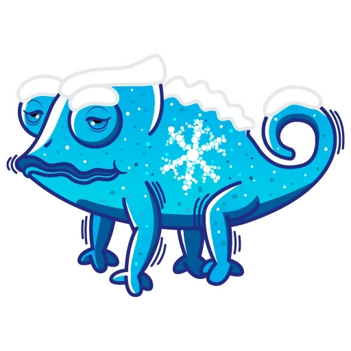 sticker chameleon, stickers chameleon chams, shtosh lameleon sticker, sticker chameleon telegrams, lizard blue cartoon