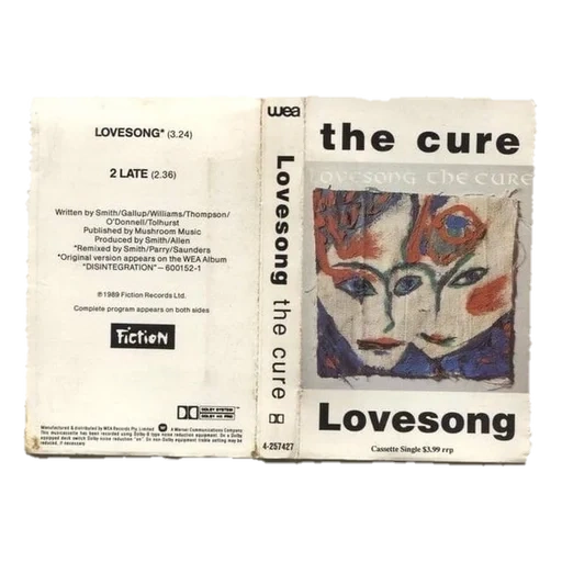 the cure lovesong, loveong the cure album, the cure, the cure discografia, the cure lovesong group