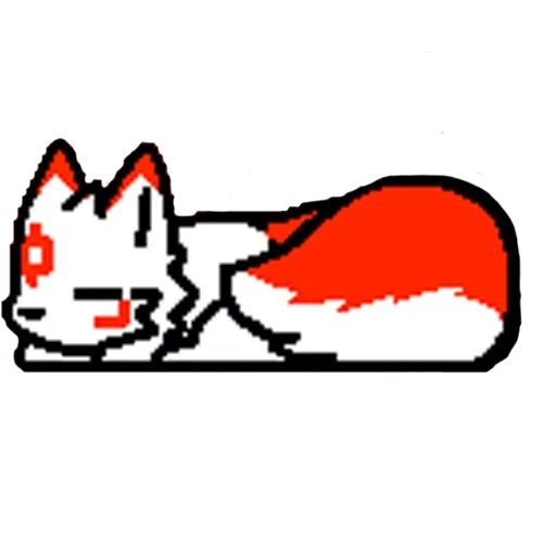 cambio puro, pixel fox, fox pixel art, modifica del passaggio