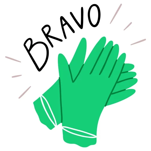 guantes, guantes clipartes, guantes de dibujos animados, guantes de pictograma, vector de guantes verdes