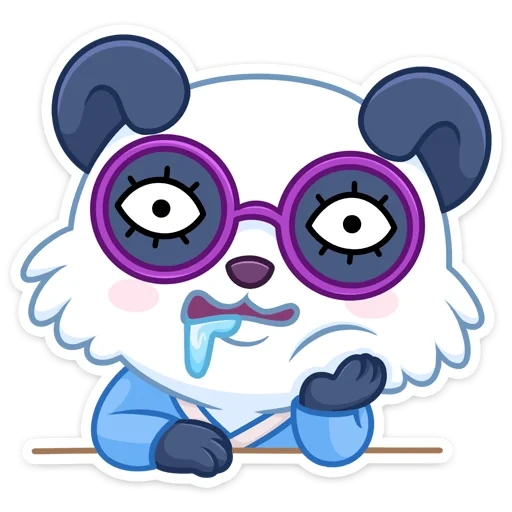 changpu, panda quaru, animado, grupo de animación