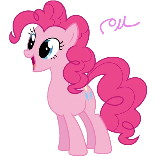 gêne rose, pinki pinsi, pinky pie 1x1, pinky pai pony, tarte à poney