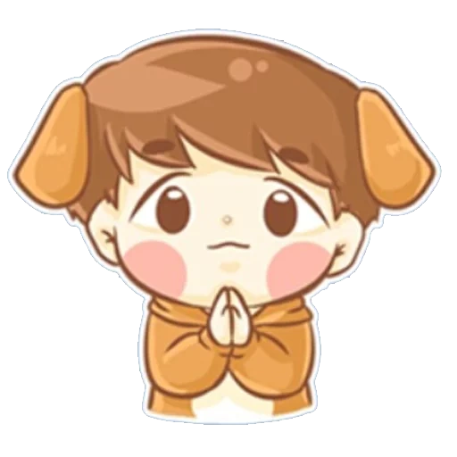 chibi, immagine, baekhyun chibi, exo chibi backhen