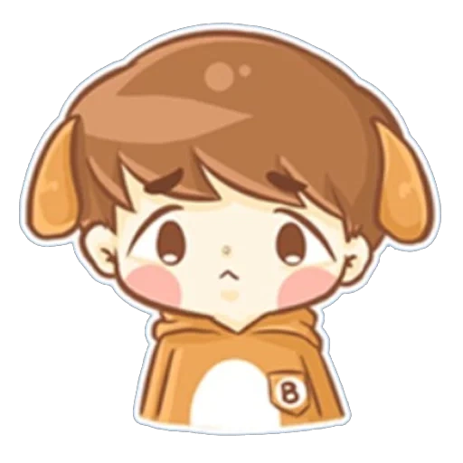 chibi, baekhyun exo, baekhyun chibi, disegni carini di chibi