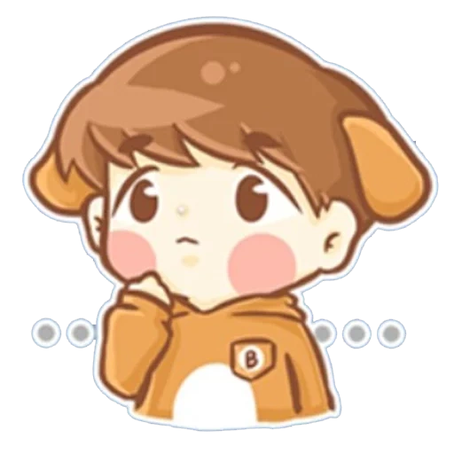 chibi, exo chibiki, baekhyun chibi, dessins mignons de chibi