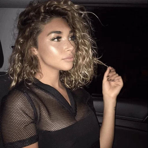 curly hair, кудри прическа, chantel jeffries, естественные кудри, очаровательно чокнутая