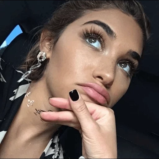 девушки, девушка, макияж красивый, шанталь джеффрис, chantel jeffries