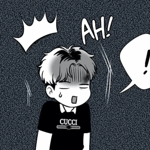 rakun yegor, tang jun chibi, bj alex chibi, lukisan komik, karakter komik