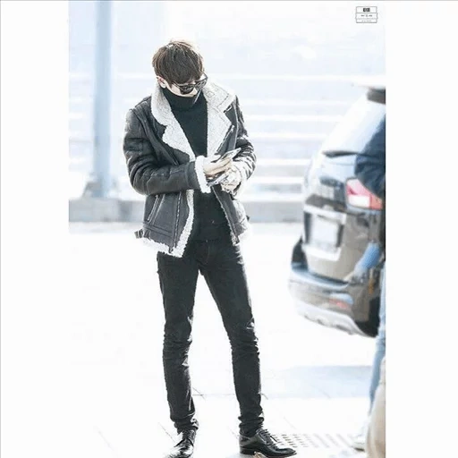 pak chanyeol, chanyol jacket, park chanyeol, korean style, exo airport fashion