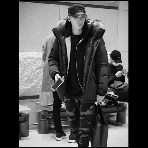 mec, humain, style de mode, chanyeol exo, style de l'aéroport de chanyeol