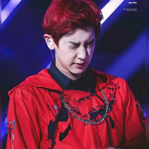 chanel, pak chanyeol, baekhyun exo, exo chanyeol, pak chanel rojo